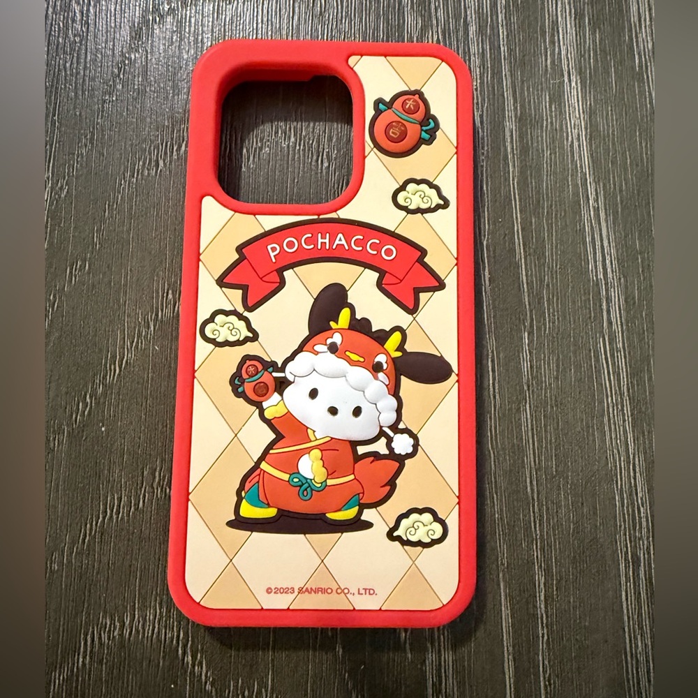 Sanrio Pochacco 16 Pro NEW YEAR 3D Case Imported NEW